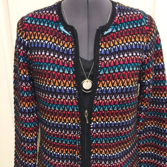 Coldwater Creek Vibrant Cardigan Sweater - Picture 5 of 16